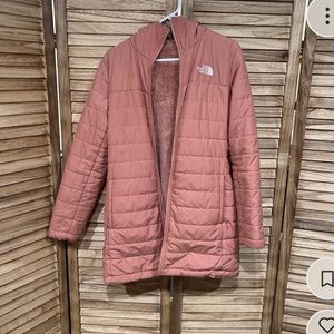 Reversible north face coat